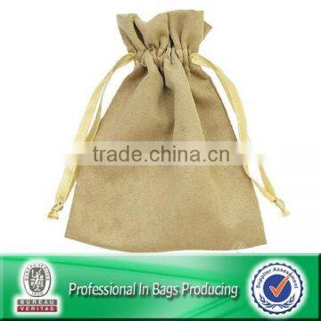 Custom Cheap Cotton Drawstring Pouch Backpack Bag