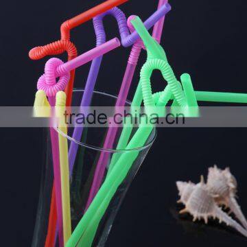 Hot Sale Custom Printing Striped Drinking Plastic Straws photo-4