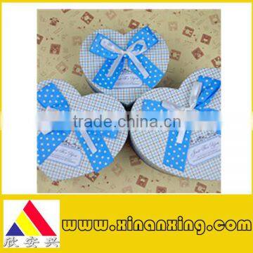 beautiful custom blue paper box for jewelry