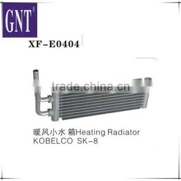 Excavator heating radiator for sk200-8