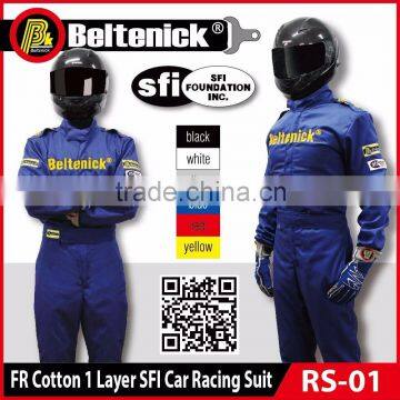 Beltenick FR Cotton 1 Layer SFI Car Racing Suit