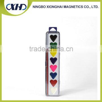 Wholesale in china high quality heart shaped semi-dry water color cakes