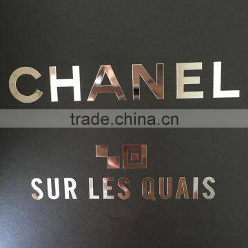 China Factory Nickel Letters Metal Plates Brand Logos/name on Logos photo-4