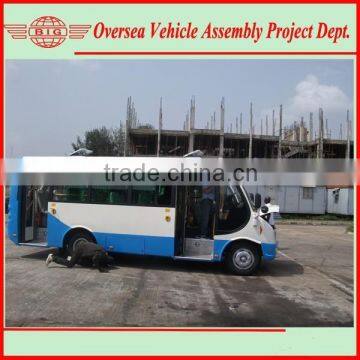 19+1 Seats 6.5M 2659cc EuroIII Diesel Bus for Nigeria