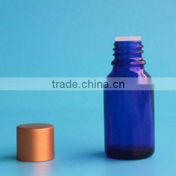 15ml Blue Glass Essential Oil Bottle With Orifice Reducer photo-2