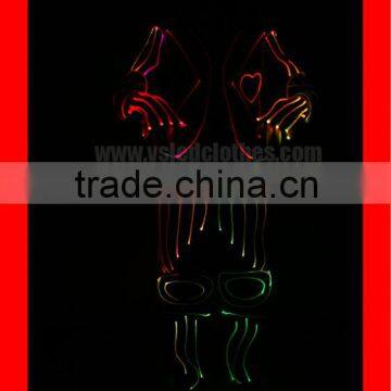 LED Fiber Clothing, Programmable Flashing LED Clothing photo-2