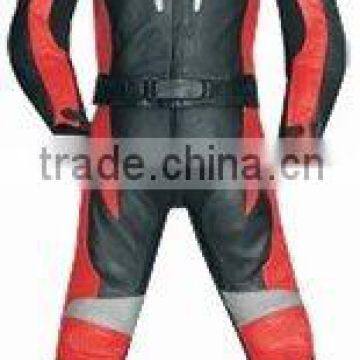 Motorbike Racing Suit , Leather Sports Suit , Motorcycle Racer Suit , Leather Garments