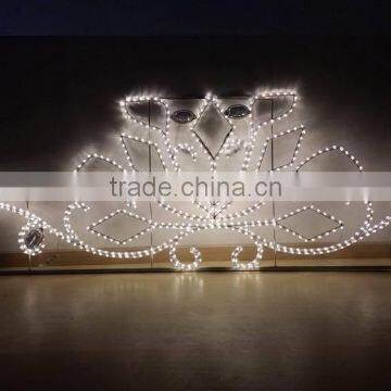 2d Led Christmas Figures Commercial Wholesale Street Light Christmas Decoration Motif Commercial Street Ligh