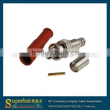 RF Connector SHV crimp straight plug for the cable 50-5