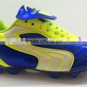 High Quality Comfortable Cheap PU Football Shoes photo-3