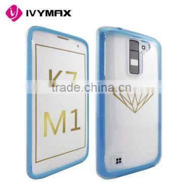 IVYMAX manufacturer mobile phone case for LG KG7/Tribute 5 clear transparent case