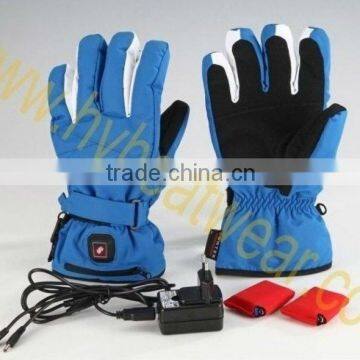 rechargeable li-ion polymer heated glove / motorbikle glove / ski glove /ice hockey gloves