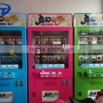 Ecuador hottest amusement park golden key game machine, key master prize vending game machine