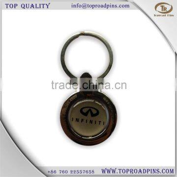 hot sale metal cheap printing keychain