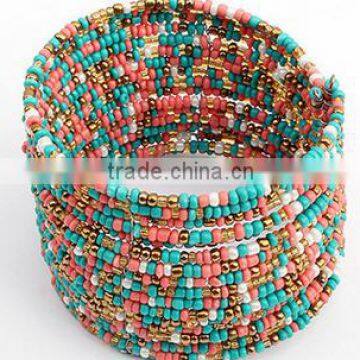 CZ89519 Newest style beach bohemia small bead bracelet