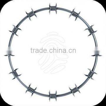 single twist military galvanized barbed wire