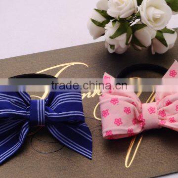 Top Selling Cute Bowknot Hair Accessories For Women Scrunchy, Leather Headbands Elastic Hair Bands photo-4