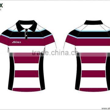 2015 custom newest sublimated polo shirt