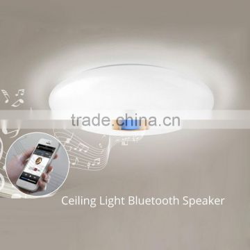 Ceiling RGB Light Lamp Bluetooth Speaker 80W Controlled by APP and Remote Control