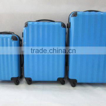 ABS+PC fashion bright trolley luggage set