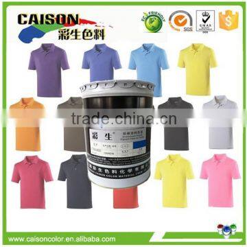 Eco friendly pigment dispersion for colour dyeing for clothes textile dyeing