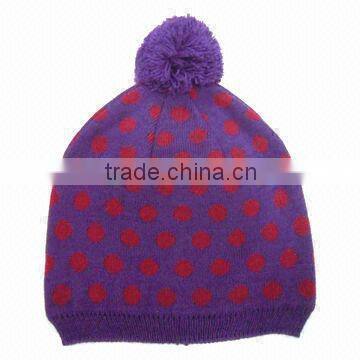 winter hats with ball on top