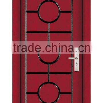 steel wooden armored doors