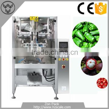 10-50 Bags/Min Max Film Width 720mm Fruits and Vegetables Packaging Machine