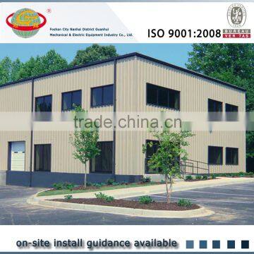 Pre-manufacture structural steel warehousing space with offices