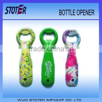 colorful Plastic personalized bottle openers new design beer battle openers