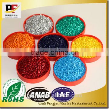 Plastic Color masterbatch,golden yellow red green pink color