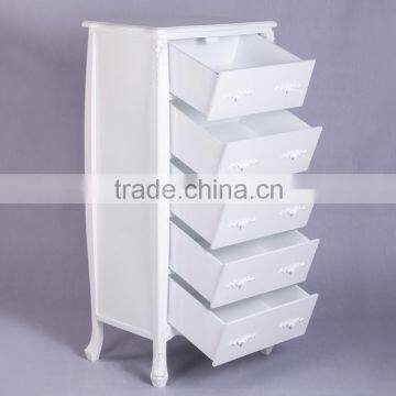 Home Furnishing Decoration Shabby Chic Wood Drawers Cabinet photo-3