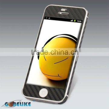 Popular!!! PVC carbon fiber sticker for iPhone 5(Factory price)