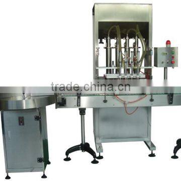 4 head Automatic Linear chemicals liquid Dosing piston Filling Machine with CE certificated factory price