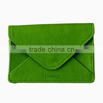 mini cute cheap leather business name card holder