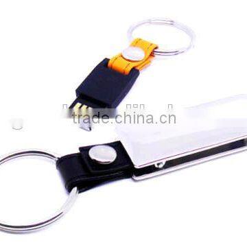 High quality Leather USB flash drive, USB 2.0 disk with real capacity, PU USB storage with customized logo from China