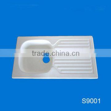 Kitchen Sinks | Undermount Acrylic Solid Surface Kitchen Sink/composite Marble Quartz Slab &quartz Sink photo-2