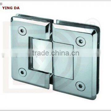 180-degree Quadrate Zinc Alloy Bathroom Glass Hinge