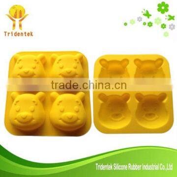 FDA approved Winnie the Pooh Silicon Molds Cake