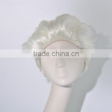 christmas white wig for man fanny wig N215