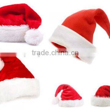 Custom different colors christmas hats