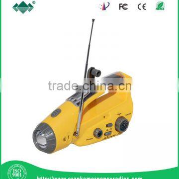 Solar Powered Torch&Crank Dynamo Torch With Lowest Price