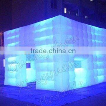 LED inflatable photo booth/LED inflatable background wall photo booth in china