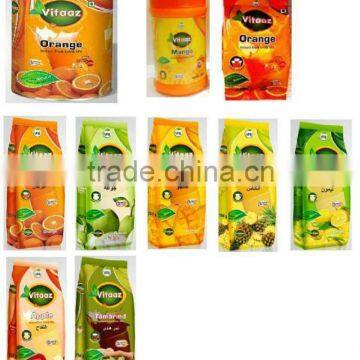 INSTANT DRINK POWDERS FRUIT FLAVORED