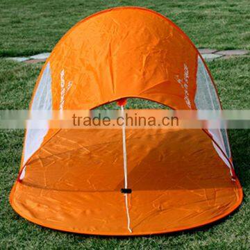 Folding beach tent