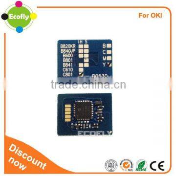 electronic product toner chip for OKI C801 821 cartridge code china supplier 44643004 44643001 44643002 44643003
