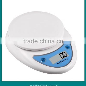 kitchen food scale with a ABS bowl slectable