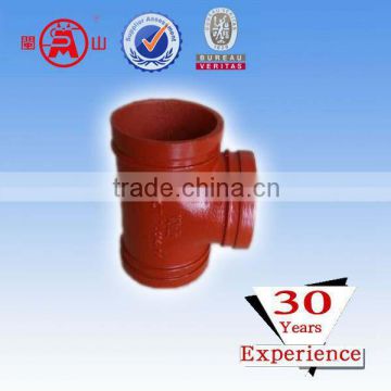 litght duty ductile iron tee quick connector