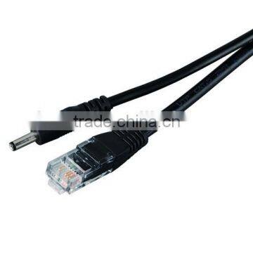 high quality rj45 to dc plug power cord cable