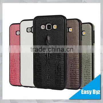 Crocodile Skin Pattern case for samsung A8, Ultra thin pu leather case for samsung A8